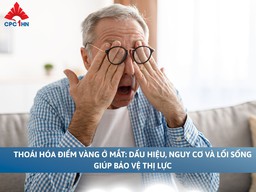 Thoái hóa điểm vàng ở mắt: Dấu hiệu, nguy cơ và cách bảo vệ