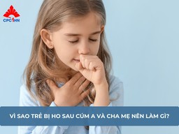 Vì sao trẻ bị ho sau cúm A và cha mẹ cần làm gì?