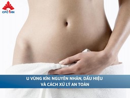 U vùng kín: Nguyên nhân, dấu hiệu và cách xử lý an toàn
