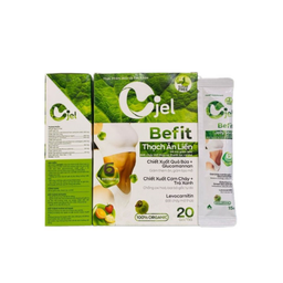 Thạch Cjel Befit – Thanh lọc cơ thể, giảm béo an toàn (Hộp 20 gói)