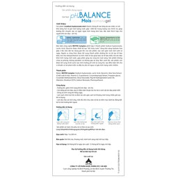 Gel Bọt pH Balance Mois Intimate dưỡng ẩm chuyên sâu, giảm khô hạn, cân bằng tự nhiên (Hộp 200ml)