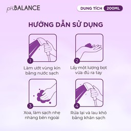 Gel Bọt Vệ Sinh pH Balance Bio Intimate Gel Hỗ Trợ Bổ Sung Lợi Khuẩn Prebiotic, Giảm Ngứa, Khử Mùi, Làm Dịu Kích Ứng (Chai 200ml)