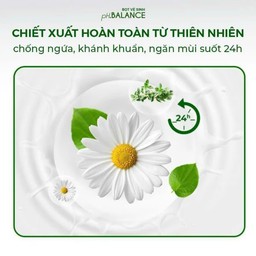 Bọt Vệ Sinh Vùng Kín pH Balance Intimate Gel Kháng Khuẩn Tự Nhiên, Ngăn Mùi Suốt 24H Cho Vùng Kín (Chai 200 ml)