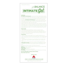 Gel bọt vệ sinh phụ nữ pH Balance Intimate Gel hỗ trợ kháng khuẩn, ngăn mùi khó chịu, tươi mát 24h (Chai 200 ml)
