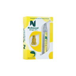 Nhỏ Mũi Nebusal Drop 3% Giúp Giảm Nghẹt Mũi, Sổ Mũi Cho Bé (Lọ 10ml) - thumbnail 4