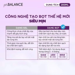 Dung dịch vệ sinh nữ pH Balance Bio 200ml - Làm sạch dịu nhẹ, giảm viêm ngứa, kháng khuẩn, cân bằng pH và khử mùi hiệu quả - thumbnail 5