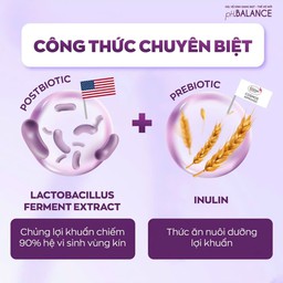 Dung dịch vệ sinh nữ pH Balance Bio 200ml - Làm sạch dịu nhẹ, giảm viêm ngứa, kháng khuẩn, cân bằng pH và khử mùi hiệu quả - thumbnail 6