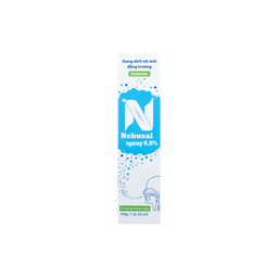 Xịt Mũi Đẳng Trương Nebusal Spray 0.9% Vệ Sinh Mũi Hàng Ngày, Phòng Nghẹt Mũi, Sổ Mũi Cho Bé (Chai 50 ml)  - thumbnail 2