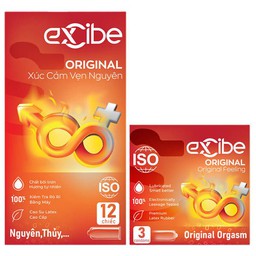Excibe Original - Bảo vệ tối ưu, siêu mỏng tự nhiên