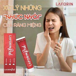 Kem Đánh Răng Laforin Red Toothpaste Dùng Trong Hôi Miệng, Chảy Máu Chân Rặng, Nhiệt Miệng (Lọ 100g) - thumbnail 3