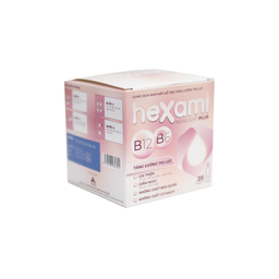 Nhỏ Mắt Hexami Newlight Plus Tăng Cường Thị Lực, Cải Thiện Chức Năng Điểu Tiết Mắt (Hộp 4 vỉ x 5 tép)