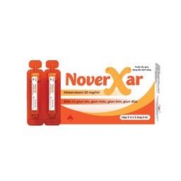 NoverXar  Tiêu diệt giun, hỗ trợ tiêu hóa (Hộp 10 ống)