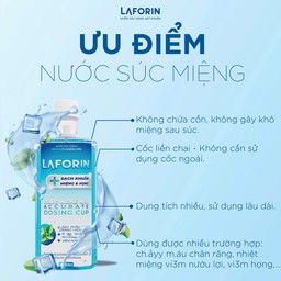 Nước Súc Miệng Laforin Diệt 99% Vi Khuẩn, Ngăn Ngừa Viêm Nướu, Hôi Miệng, Chảy Máu Chân Răng (Lọ 500ml) - thumbnail 4
