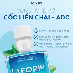 Nước Súc Miệng Laforin Diệt 99% Vi Khuẩn, Ngăn Ngừa Viêm Nướu, Hôi Miệng, Chảy Máu Chân Răng (Lọ 500ml) - thumbnail 6