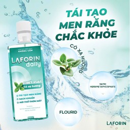 Nước Súc Miệng Laforin Daily Không Cồn, Trắng Răng (Chai 500ml) - thumbnail 2