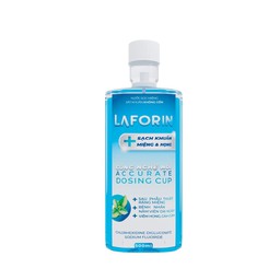 Nước súc miệng LAFORIN ngăn ngừa viêm nướu, hôi miệng, chảy máu chân răng (Lọ 500ml)
