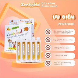 Siro Zentokid Hỗ Trợ Bé Ăn Ngon Miệng, Tiêu Hoá Tốt (Hộp 10 Ống x 10ml) - thumbnail 4