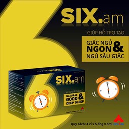 Six.am Giúp Hỗ Trợ Tạo Giấc Ngủ Ngon Và Ngủ Sâu Giấc (Hộp 4 vỉ x 5 ống) - thumbnail 6