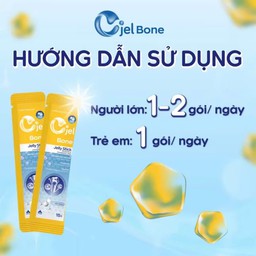 Thạch Bổ Sung Cjel Bone Bổ Sung Canxi Hỗ Trợ Xương Chắc Khỏe Và Giảm Nguy Cơ Loãng Xương (Hộp 20 Gói x 15g) - thumbnail 6