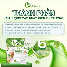 Thạch Cjel Befit hỗ trợ giảm béo,thanh lọc cơ thể an toàn (Hộp 20 gói)