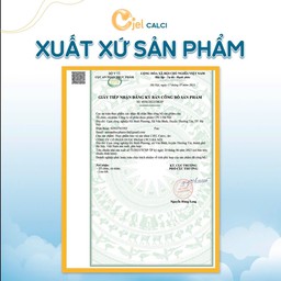 Thanh Dinh Dưỡng Cjel Calci Bổ Sung Canxi, Vitamin D3, Vitamin K2 Giúp Bé Phát Triển Chiều Cao, Tăng Cường Hấp Thu Canxi (Hộp 20 Gói) - thumbnail 10
