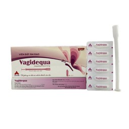 Viên Đặt Âm Đạo Vagidequa - Điều Trị Viêm Nhiễm Do Nhiều Nguyên Nhân (Hộp 6 Viên)