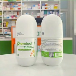 Viên nang mềm Premical Softcap bổ sung calci hỗ trợ xương chắc khỏe (Lọ 30 viên, 60 viên)