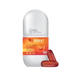 Viên Uống Diasyl Softcap Hạ Men Gan, Phục Hồi Chức Năng Gan (Lọ 30, 60 Viên)