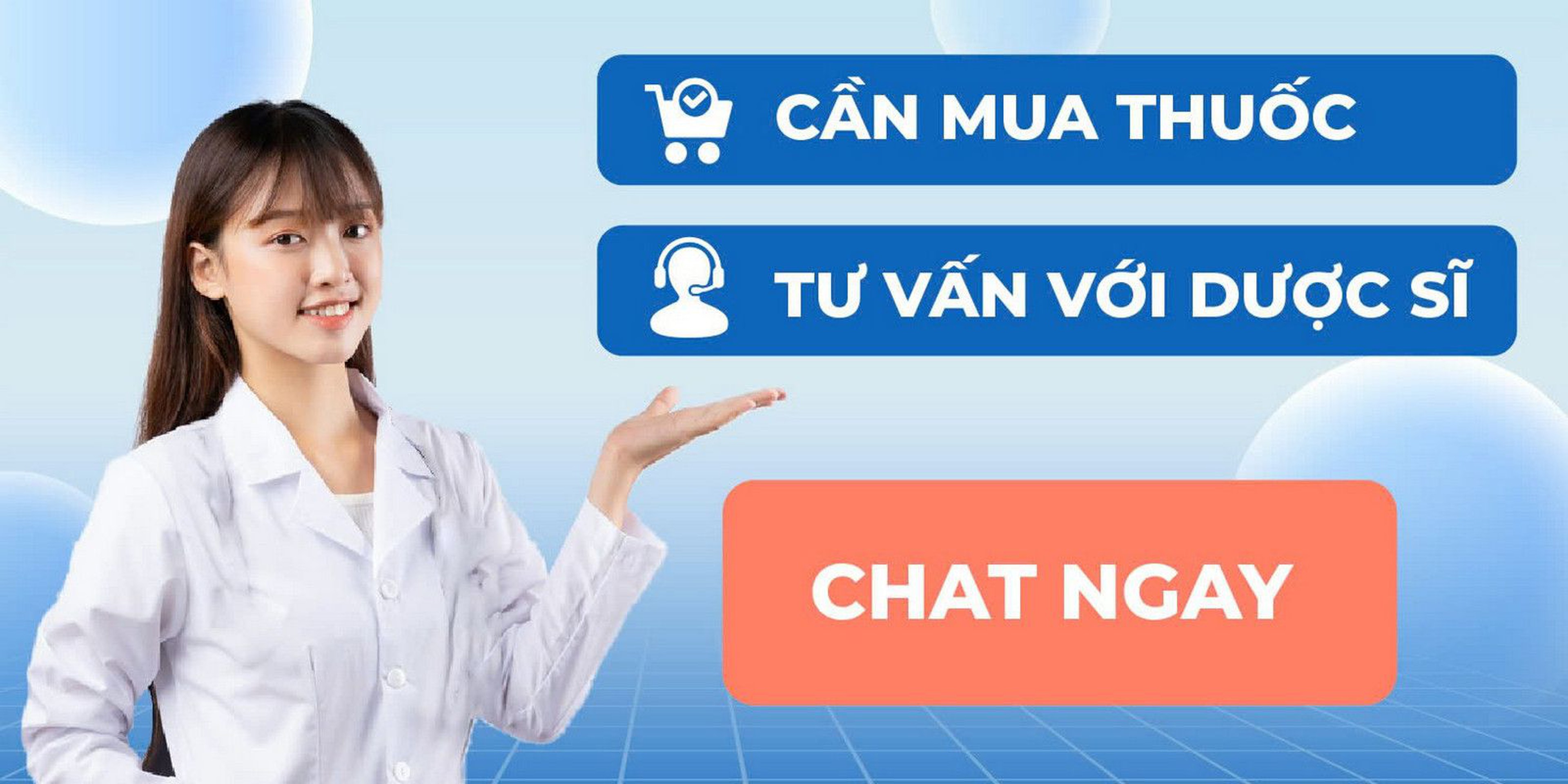 Chat ngay với dược sĩ để được tư vấn