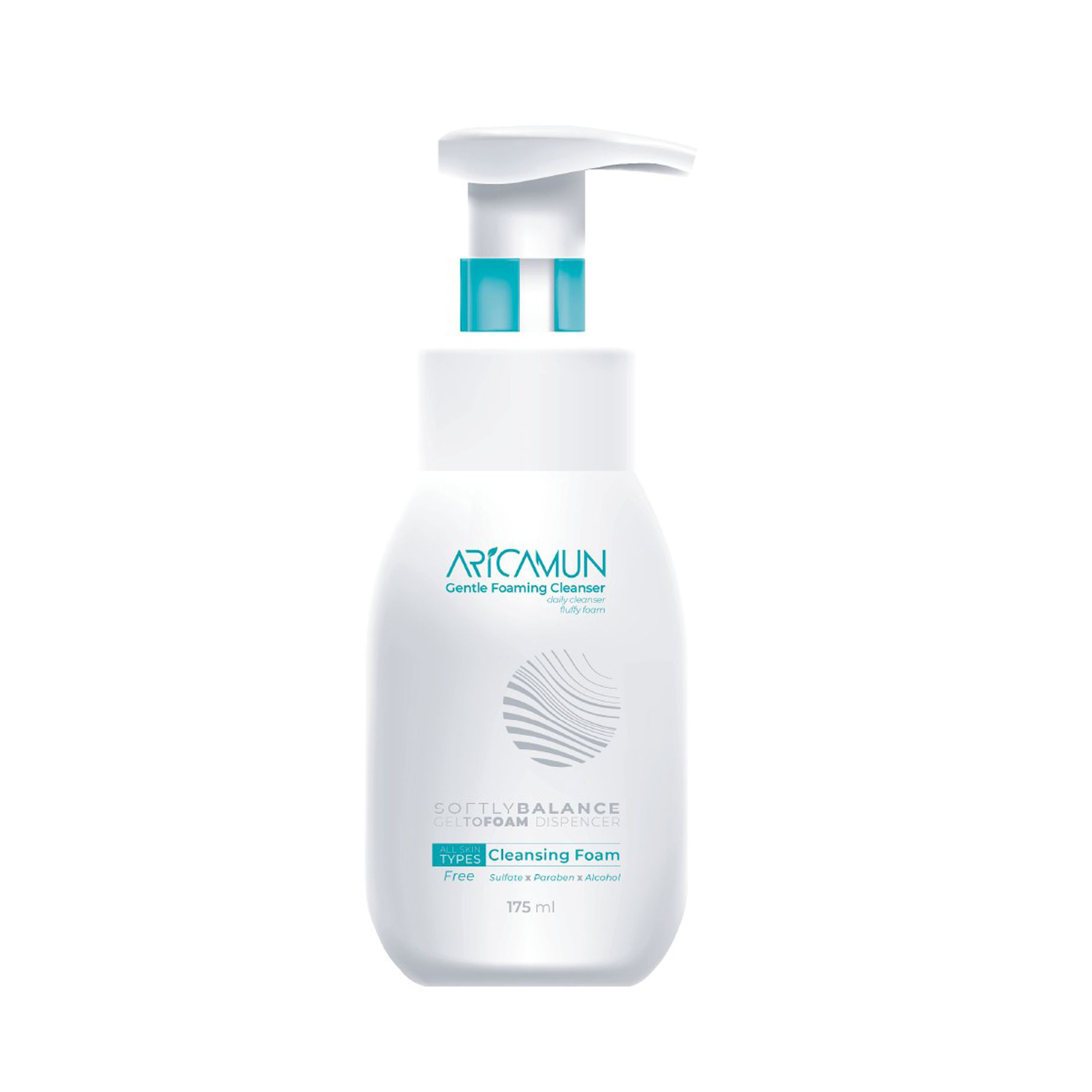 Bọt rửa mặt Aricamun Gentle Foaming Cleanser Dịu Nhẹ, Làm Sạch, Dưỡng Mềm Da (175ml)