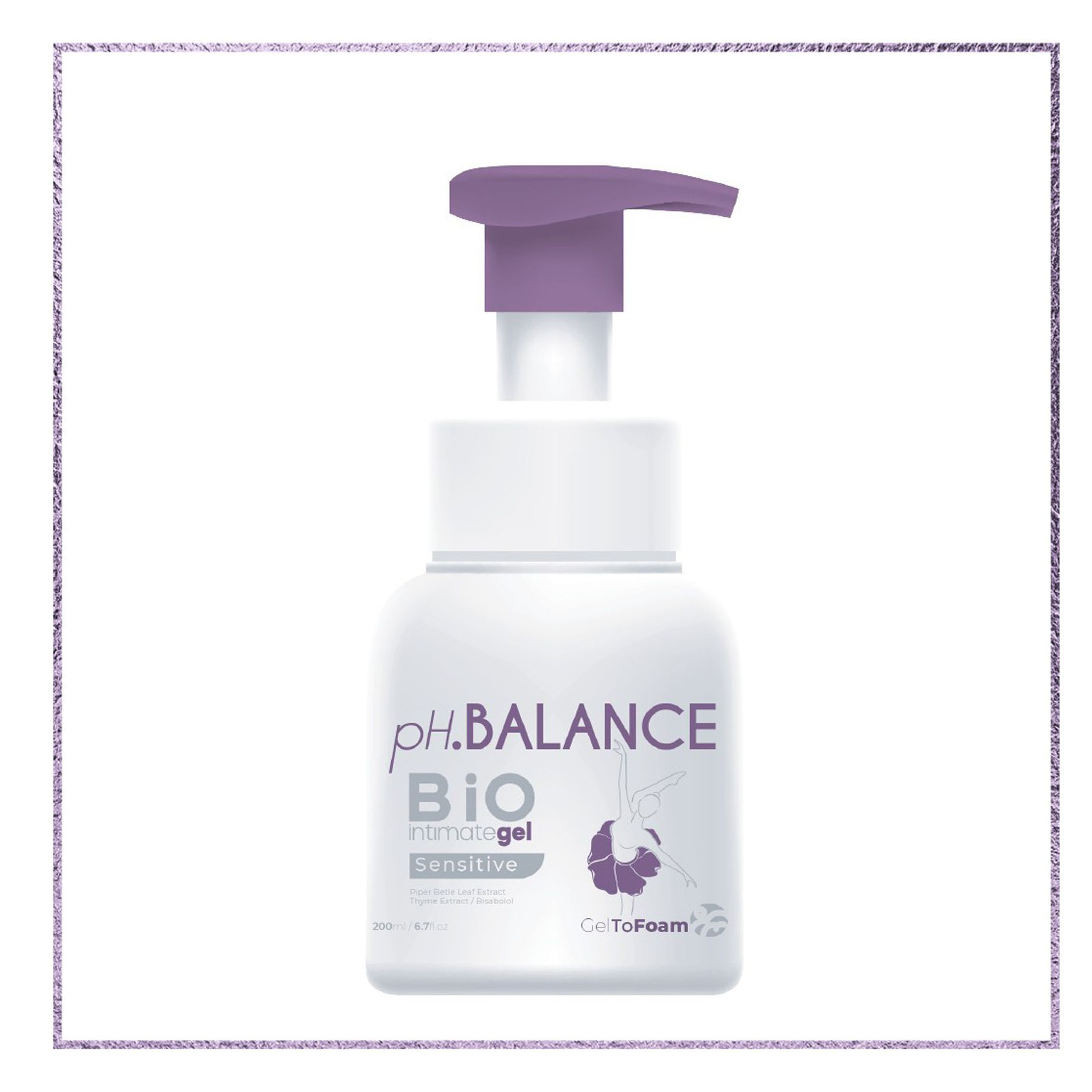Dung dịch vệ sinh nữ pH Balance Bio 200ml - Làm sạch dịu nhẹ, giảm viêm ngứa, kháng khuẩn, cân bằng pH và khử mùi hiệu quả