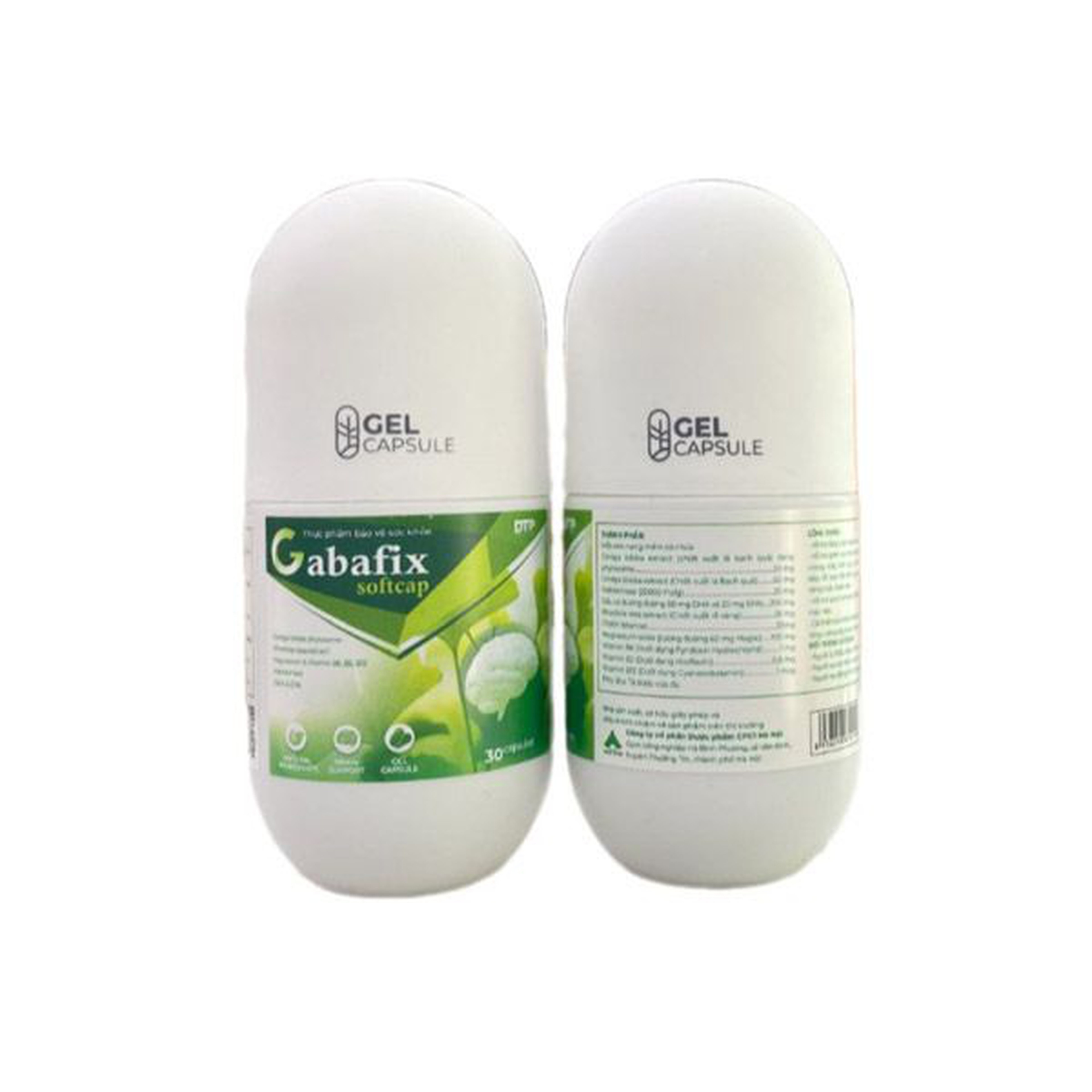 Gabafix - Tăng tuần hoàn máu não, giảm căng thẳng (Hộp 30 viên)