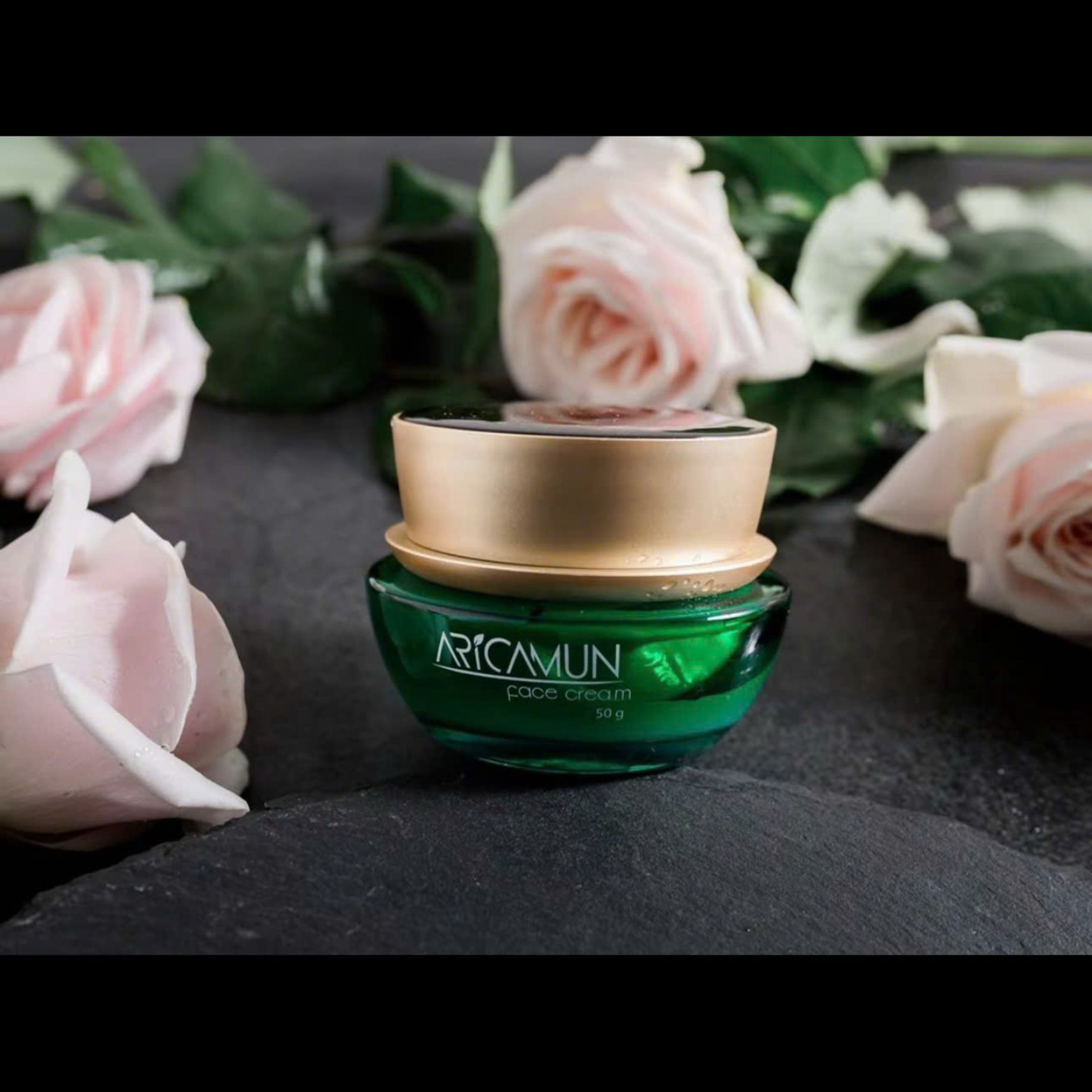 Kem Dưỡng Ẩm Chuyên Sâu Aricamun Cho Da Khô, Chống Lão Hóa (Hộp 1 lọ 50g)