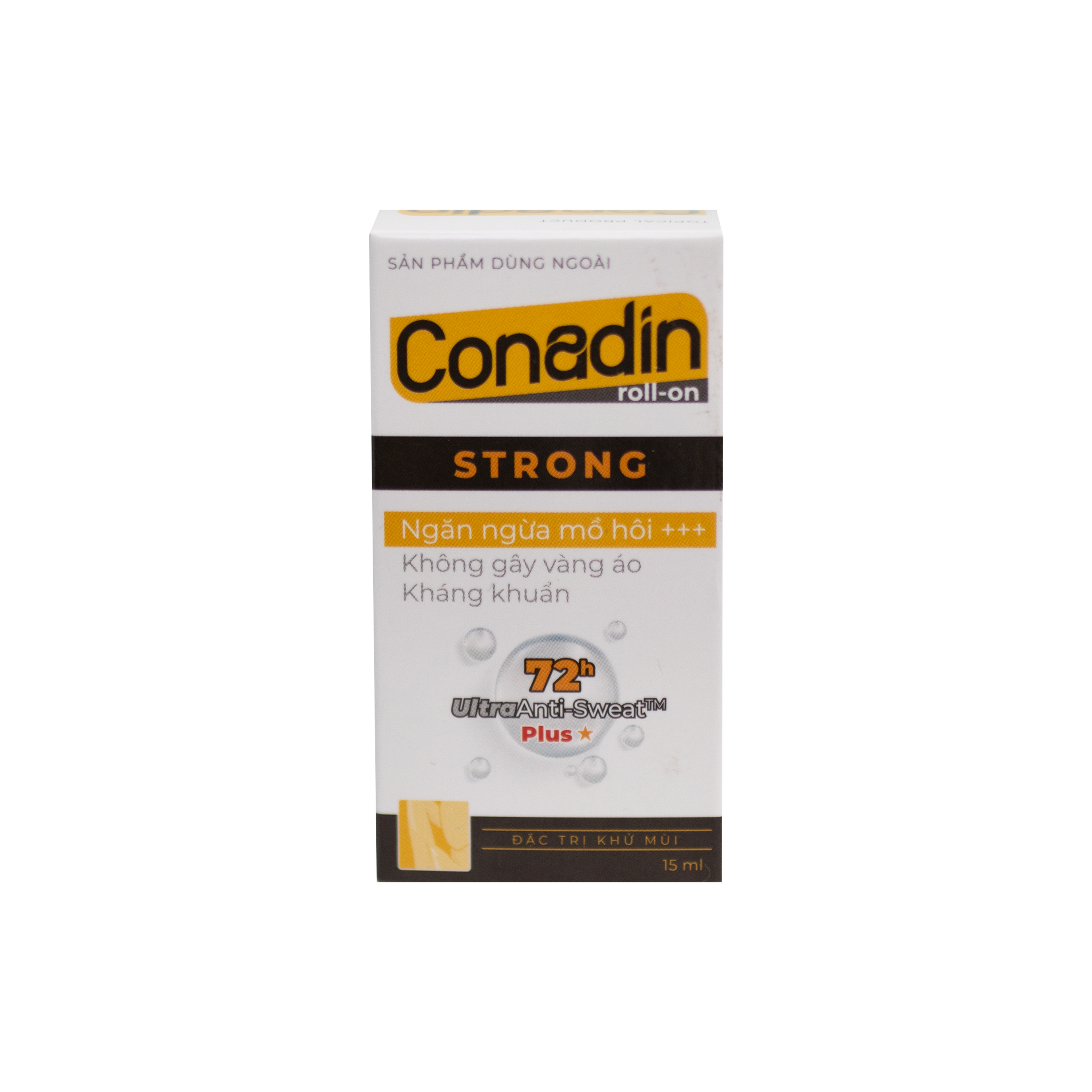 [Phiên bản cải tiến] Lăn Khử Mùi Conadin Roll-on Strong Kiểm Soát Mùi Và Mồ Hôi Chuyên Sâu (Lọ 15ml)