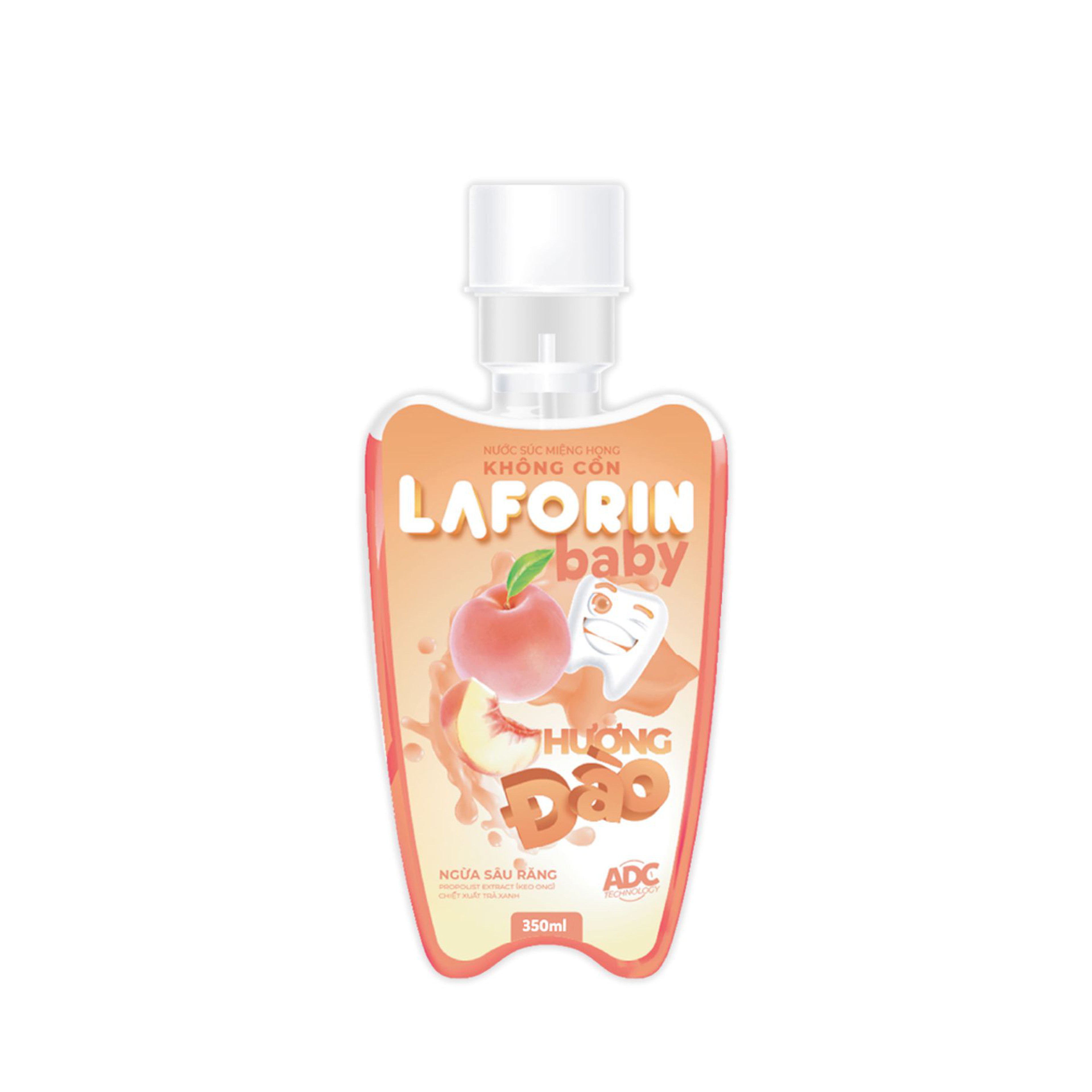 Nước súc miệng Laforin Baby chăm sóc răng miệng và ngừa sâu răng (chai 350ml)