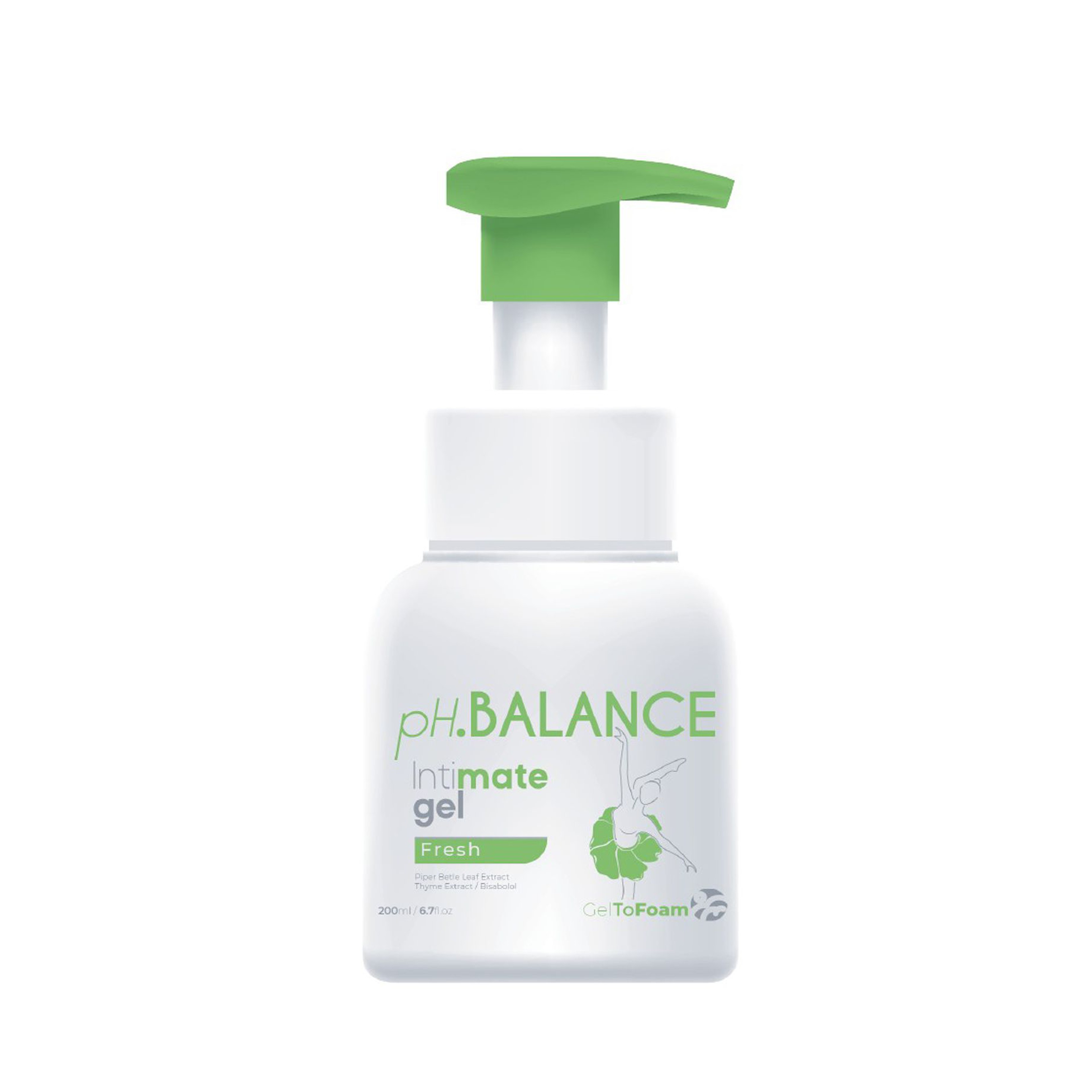 Bọt Vệ Sinh Vùng Kín pH Balance Intimate Gel Kháng Khuẩn Tự Nhiên, Ngăn Mùi Suốt 24H Cho Vùng Kín