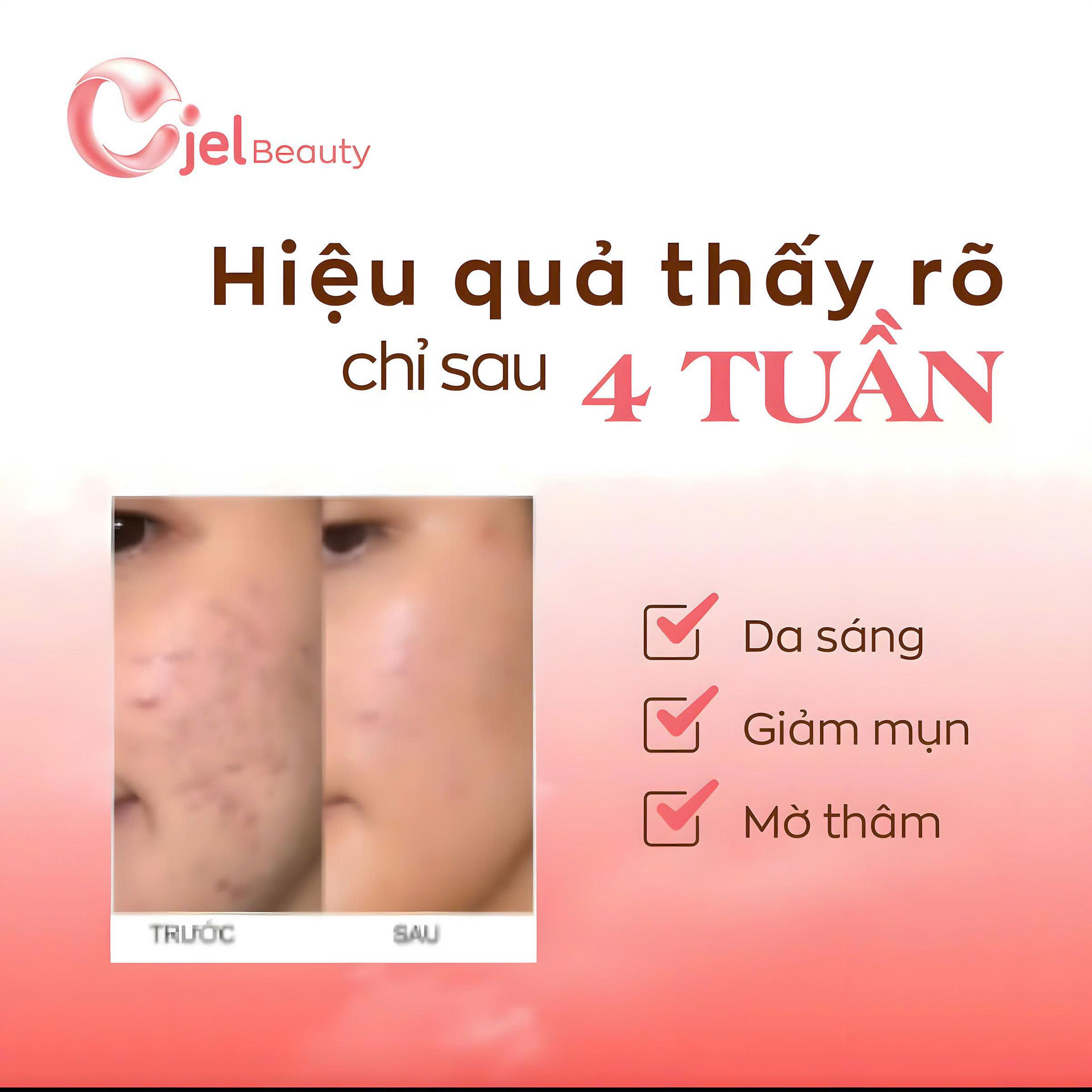 Thạch collagen Cjel Beauty tăng cường độ ẩm và đàn hồi cho da (Hộp 20 gói x 15g)