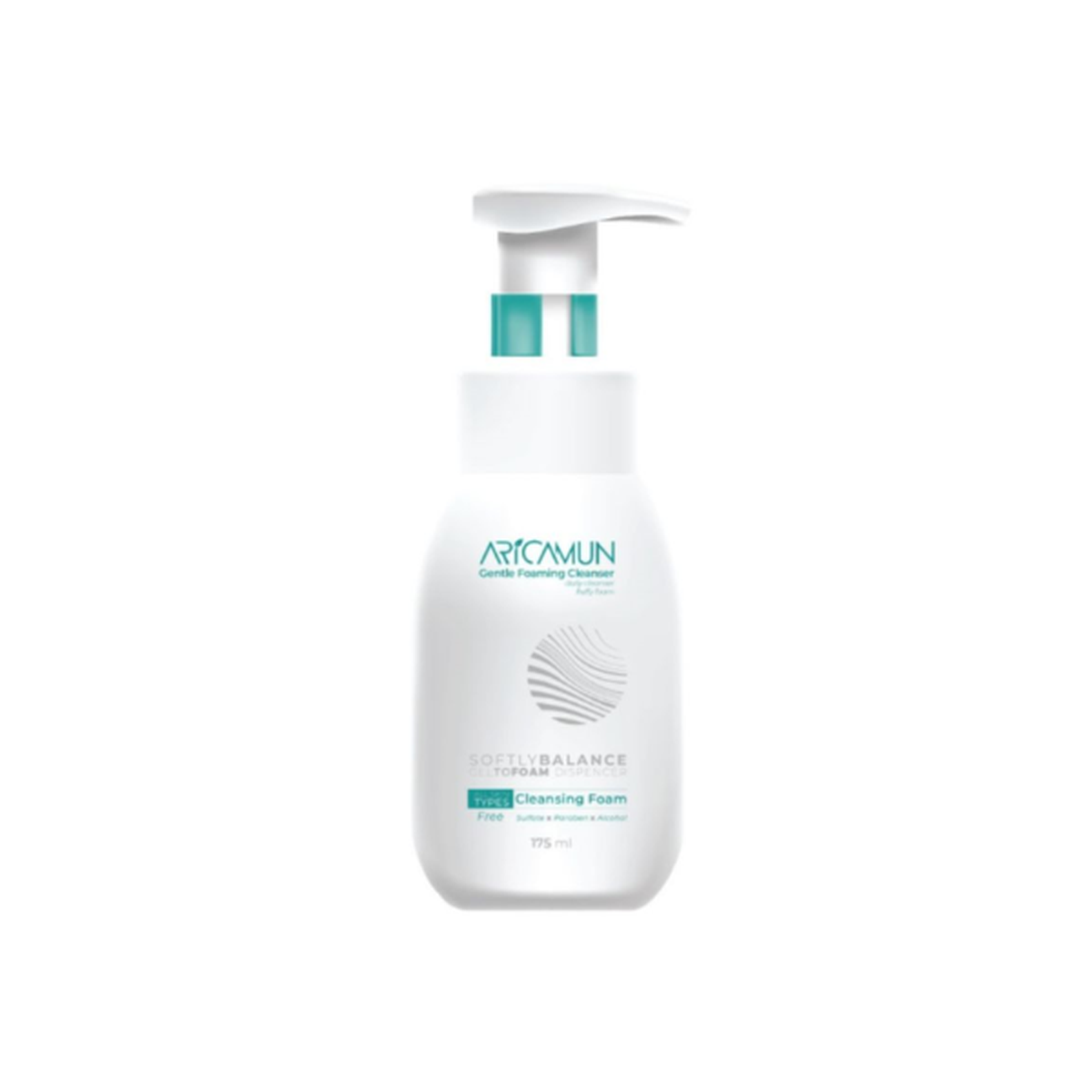 Bọt rửa mặt Aricamun Gentle Foaming Cleanser Dịu Nhẹ, Làm Sạch, Dưỡng Mềm Da (175ml)