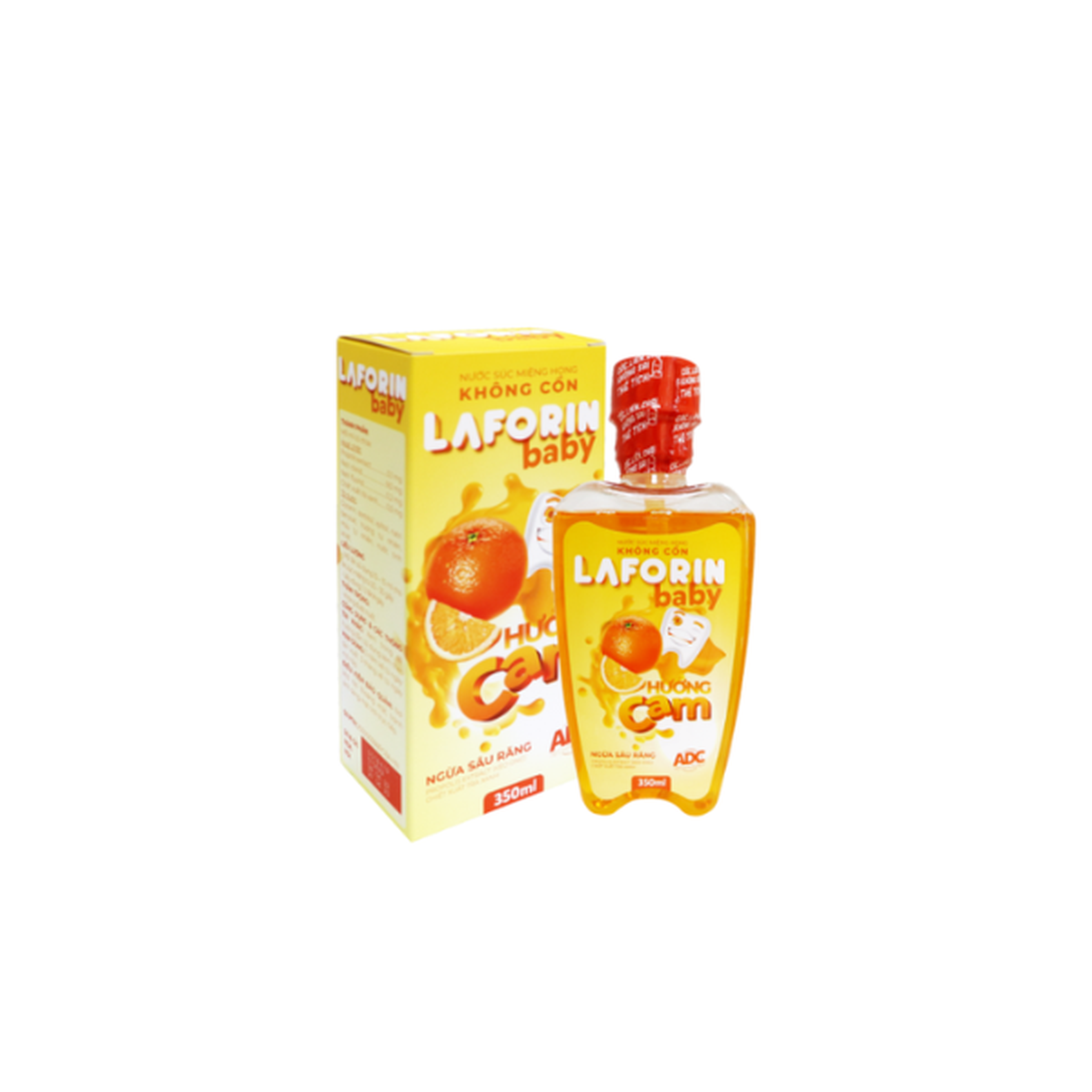 Nước súc miệng trẻ em Laforin - Ngừa sâu răng chai 350ml