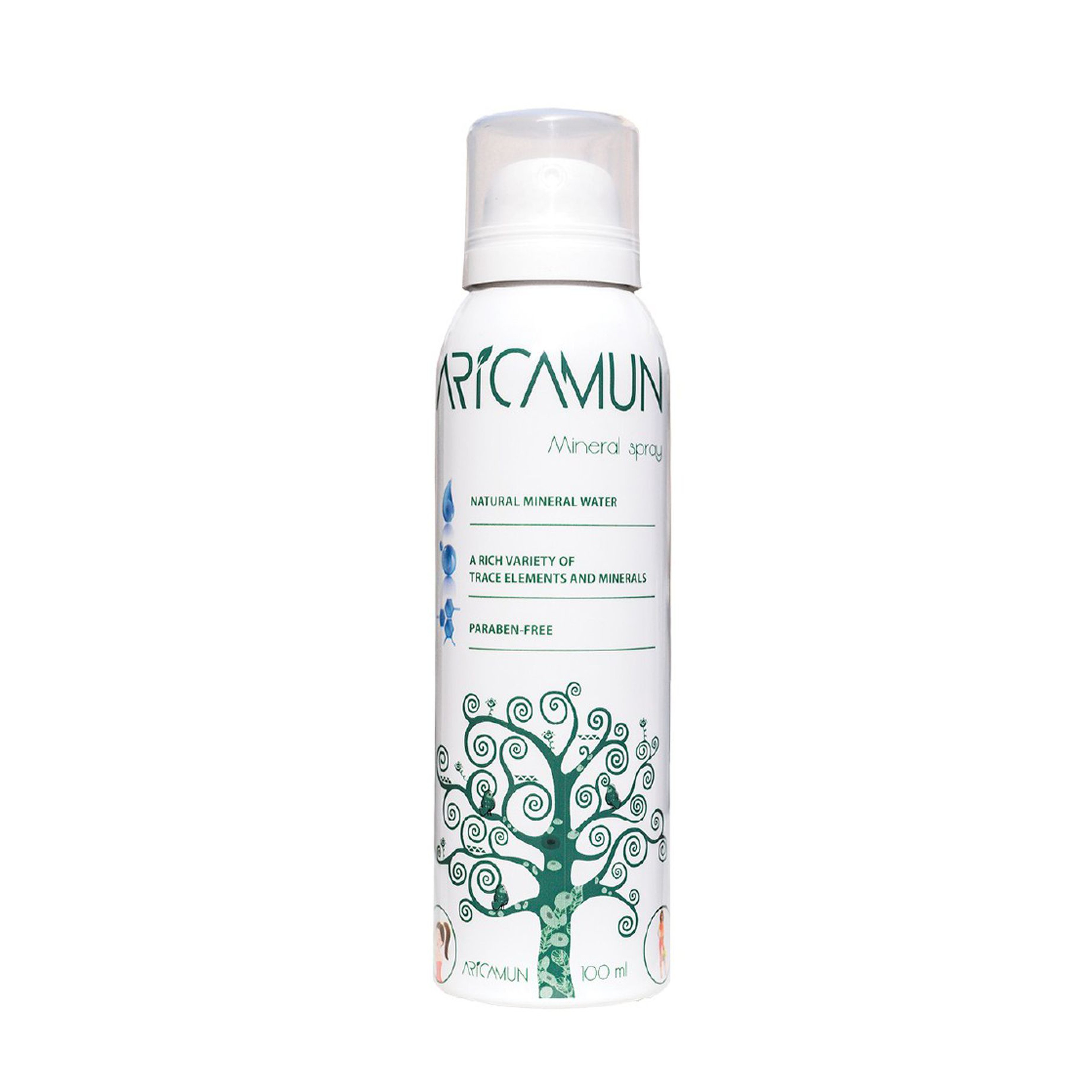 Xịt Khoáng Aricamun mineral spray cấp ẩm, kiểm soát nhờn mụn (Chai 100ml)