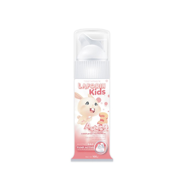 Kem đánh răng trẻ em Laforin kids toothpaste 75g