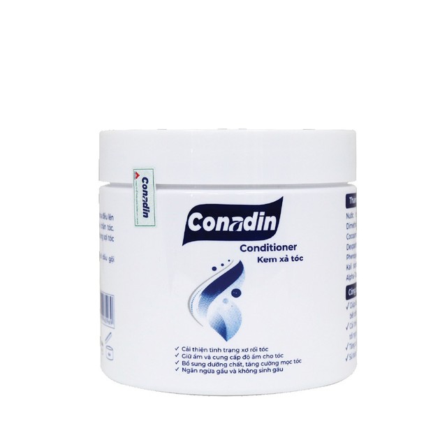 Kem Xả Tóc Conadin Conditioner Phục Hồi Tóc Hư Tổn, Mềm Mượt Như Lụa (Hũ 300g)