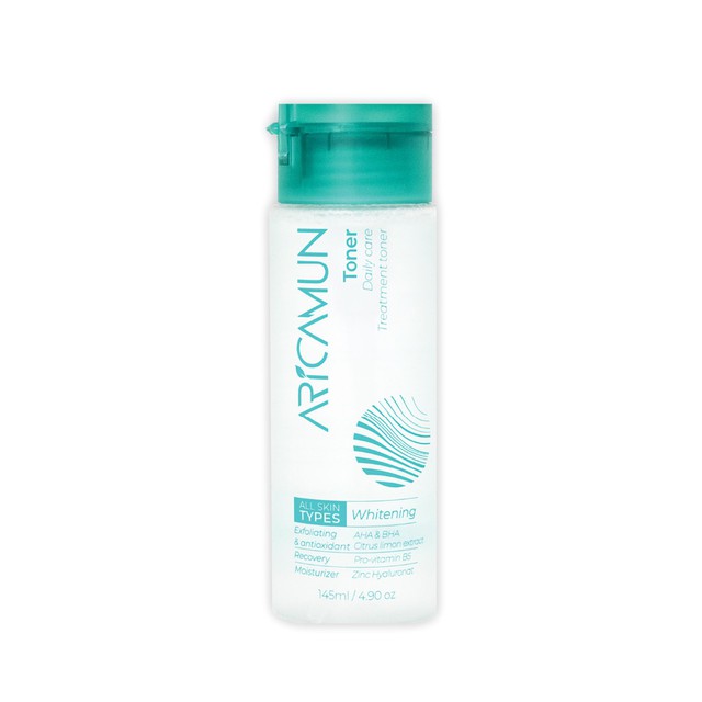 Nước cân bằng da Aricamun Toner - Cân Bằng pH, Làm Sạch Sâu, Dưỡng Ẩm Cho Da Nhạy Cảm (145ml)
