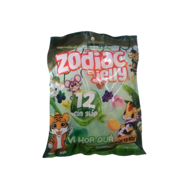 Thạch dinh dưỡng Zodiac Jelly – Bổ sung vitamin, tăng cường sức khỏe (Gói 12 túi)