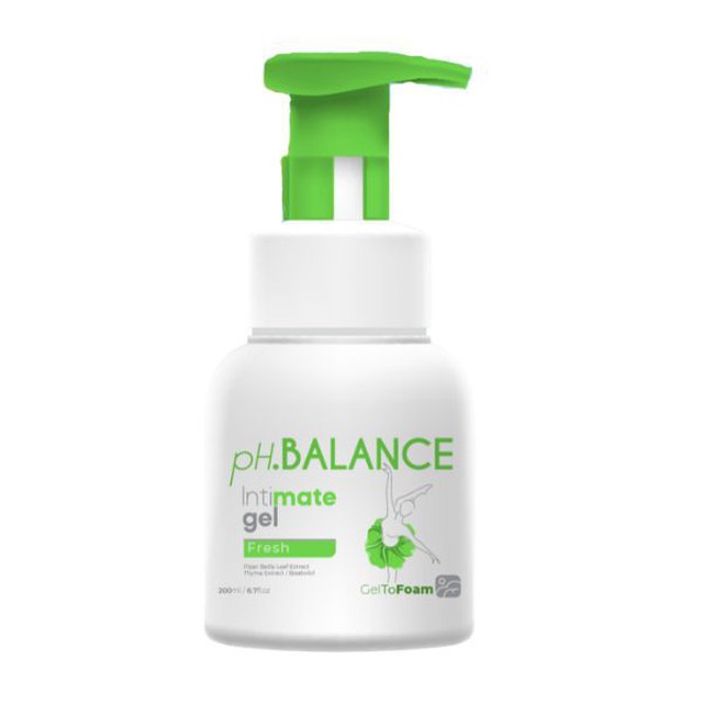 Bọt vệ sinh phụ nữ pH.Balance Intimate Gel làm sạch, khử mùi hiệu quả (chai 50ml, 200ml)