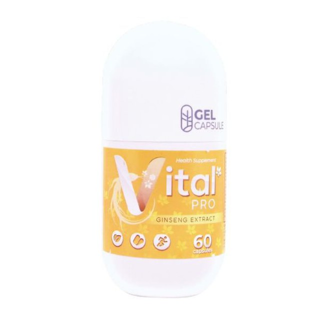 Viên uống Vital Pro - Bổ sung vitamin và khoáng chất, hỗ trợ tăng sức đề kháng (Lọ 30 viên, 60 viên)