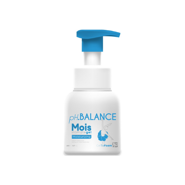 pH Balance Mois Intimate -  Bọt Vệ Sinh Dịu Nhẹ, Cân Bằng pH & Dưỡng Ẩm Toàn Diện 
