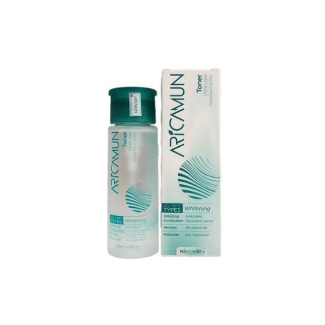 Nước cân bằng da Aricamun Toner - Cân Bằng pH, Làm Sạch Sâu, Dưỡng Ẩm Cho Da Nhạy Cảm (145ml)
